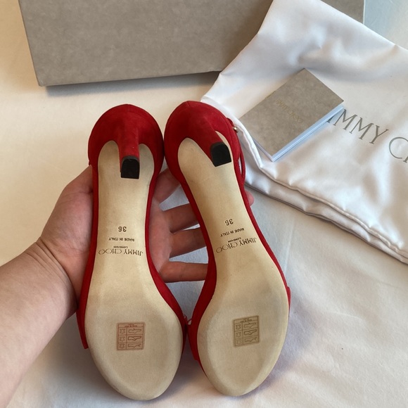 NWT Jimmy Choo Misty 100 in Suede - Picture 4 of 8